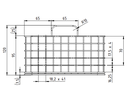 Wire Basket 210x195x95mm (H0959)