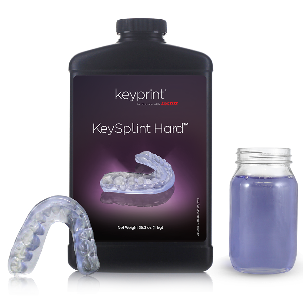 KeyPrint KeySplint -Hard - Transparent 