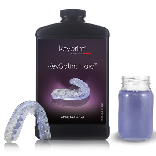 KeyPrint KeySplint -Hard - Transparent - 1KG